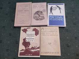 5 Livros Autores Clássicos Portugueses - Edições FacSimiliadas