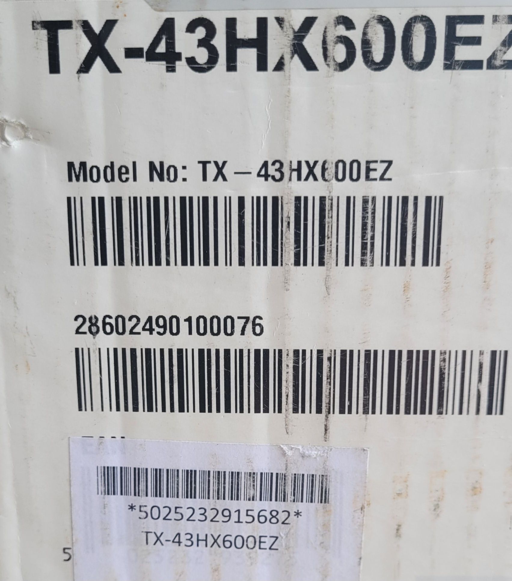 Telewizor LED Panasonic 43 cale 4K Ultra HD Smart TV, WiFi,  gwarancja