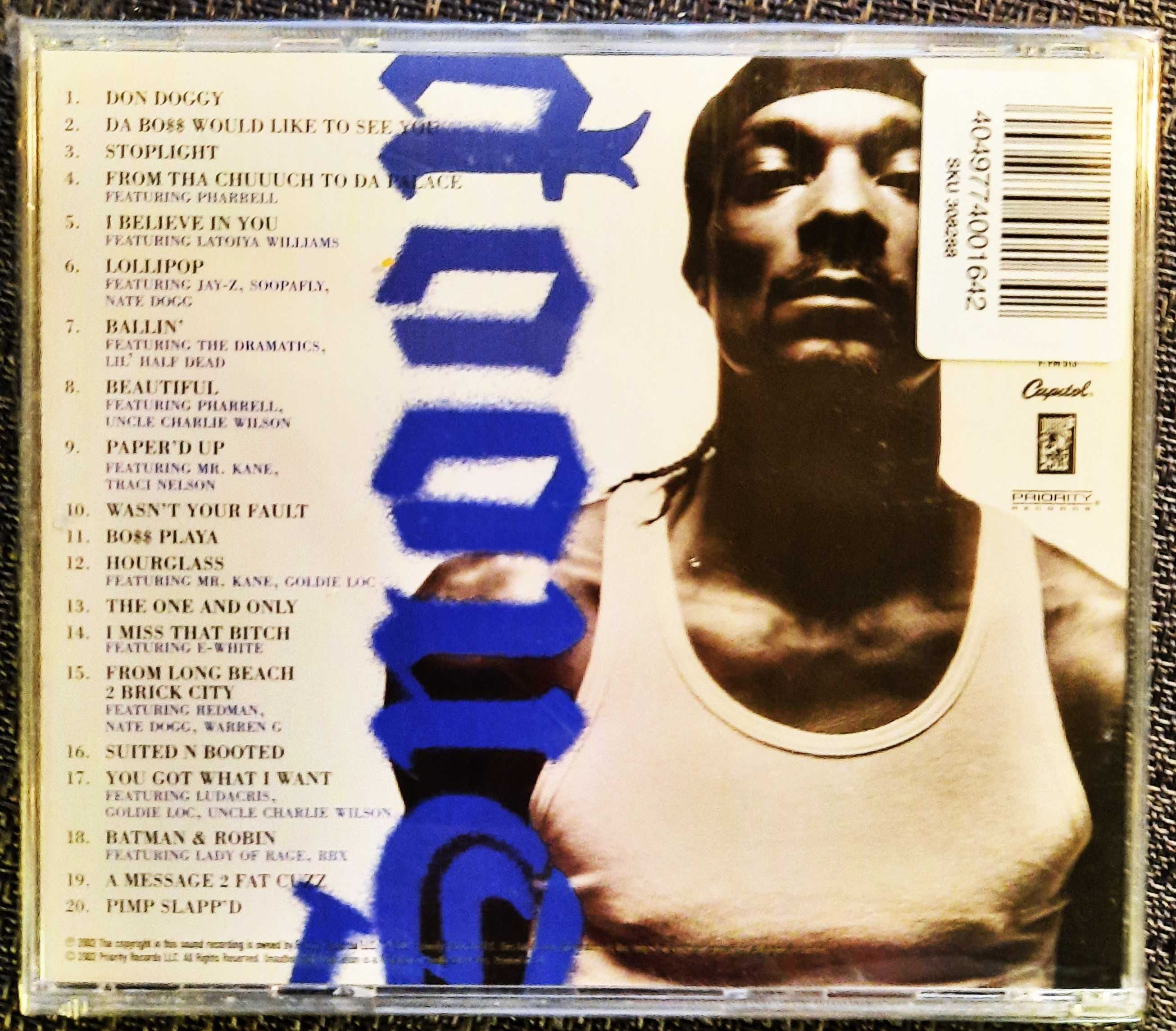 Polecam Album CD SNOOP DOGG- Paid Tha Cost To Be Da Boss