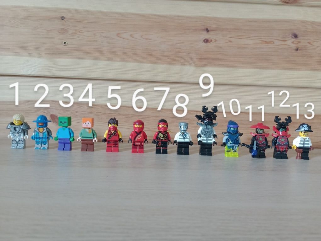 Figurki LEGO ninjago itp. Mix Stan idealny