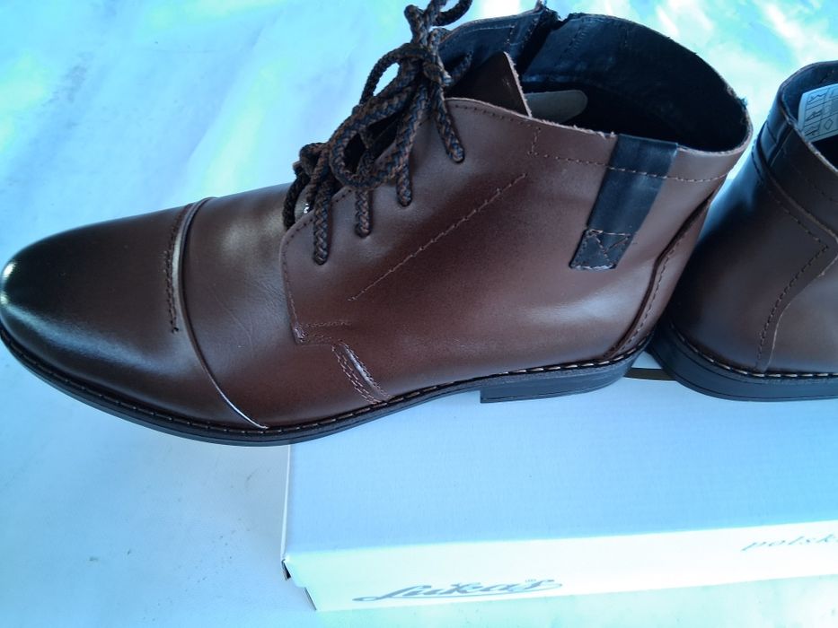 Buty eleganckie skora