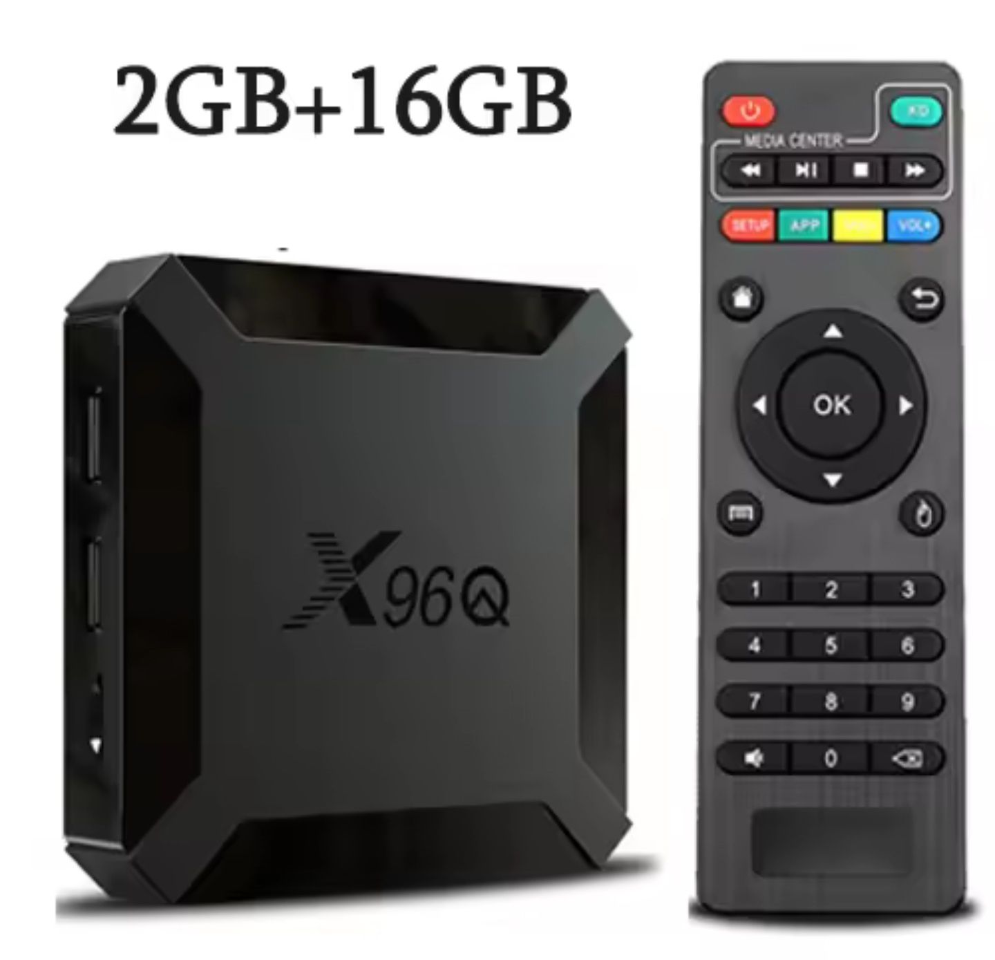ТВ Приставка X96Q 2/16гб смарт андроід USB HDMI Android