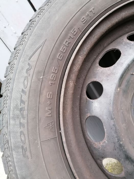 Koła - felgi stalowe Citroen/Peugeot 4x108. 195/65 R15