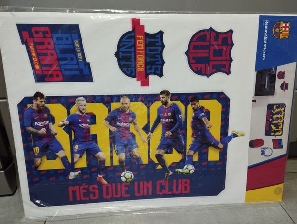 Naklejki na ścianę FCB Barcelona