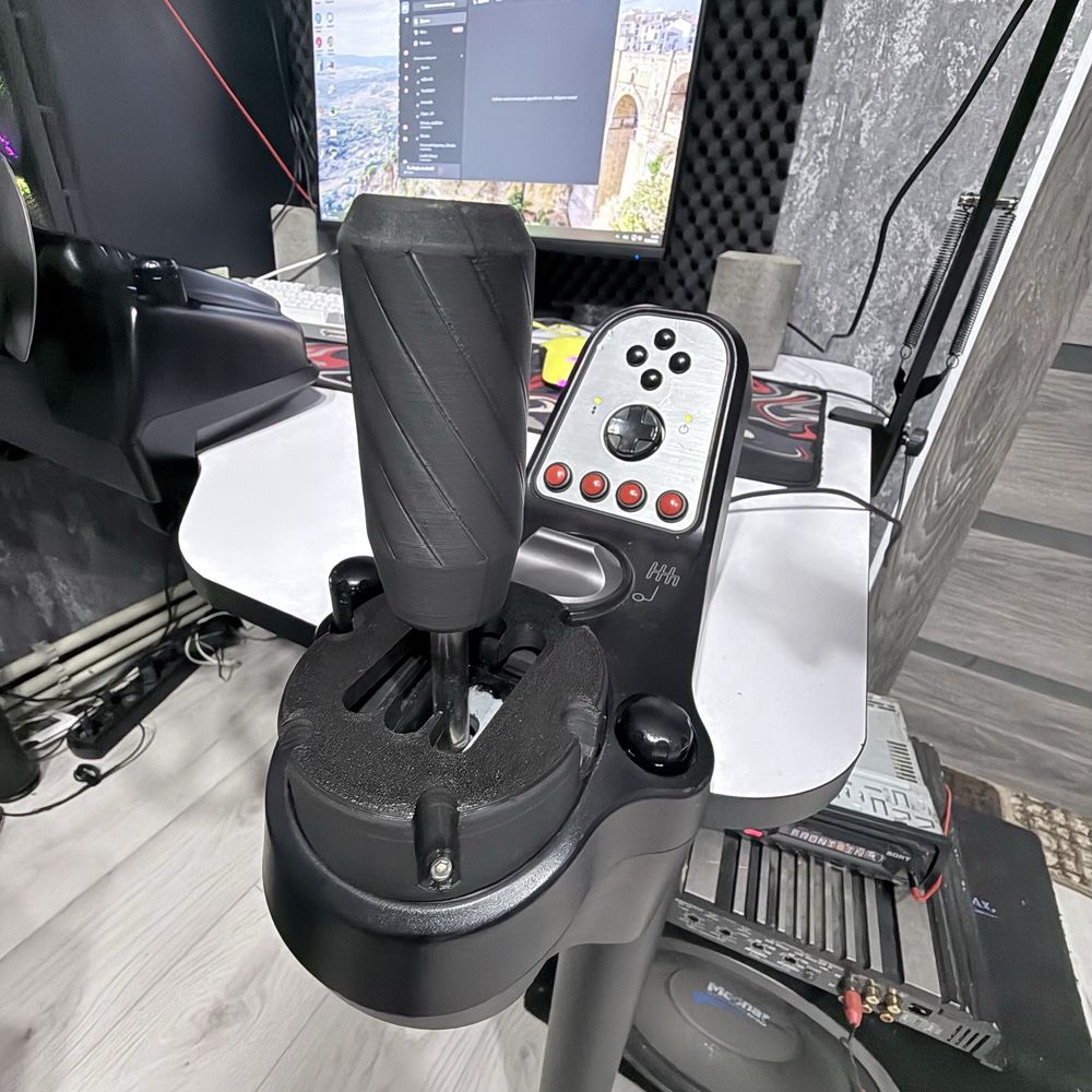 Logitech g25 +Мод на кпп (читайте опис)