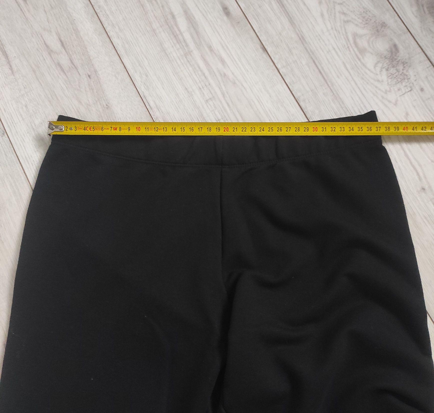 Czarne getry, legginsy damskie ocieplane, Esmara, r 40/42