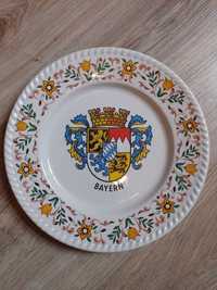 Talerz vintage Bayern porcelana