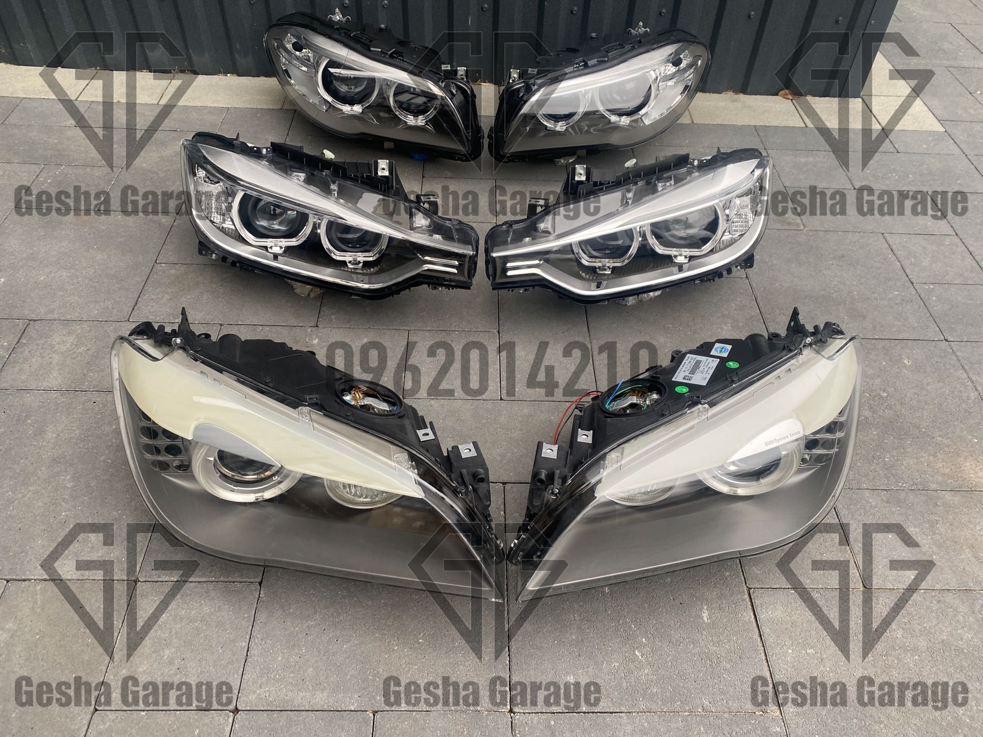 Фары фари БМВ BMW f16f25f30f31e39f32f33f36g11g12g30g31 фул лед ксенон