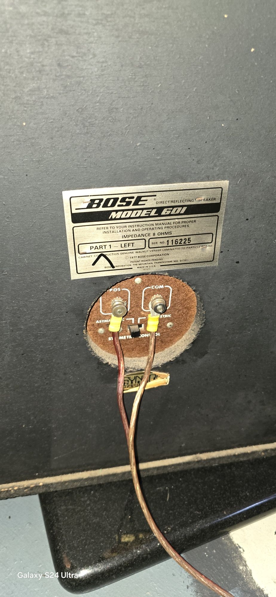 Bose 601 top stan zawieszenia tip top