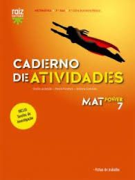 caderno de atividades 7° ano de Matematica