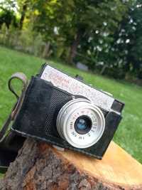 Kolekcja aparat dekoracja PRL ozdoba stary aparat fotograficzny
