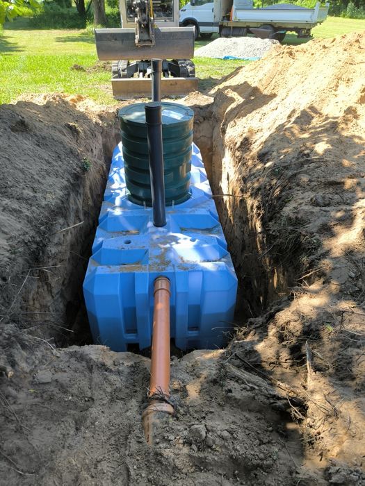 Usługi minikoparka, aranżacje ogrodów, oczyszczalnie,przyłącza wod-kan