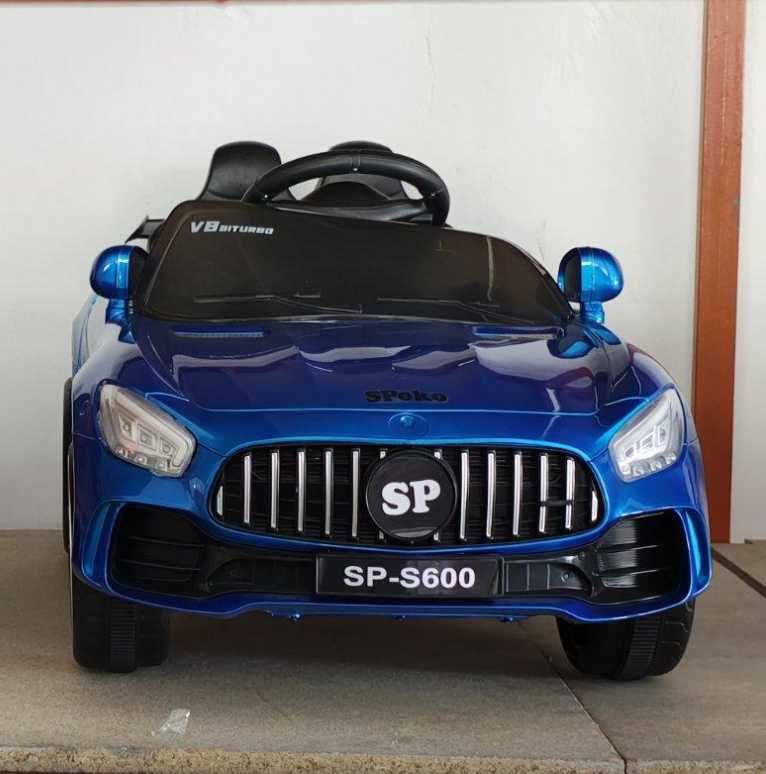 Новий! Електромобіль дитячий Spoko SP600 Білий, червоний, синій.Пульт!