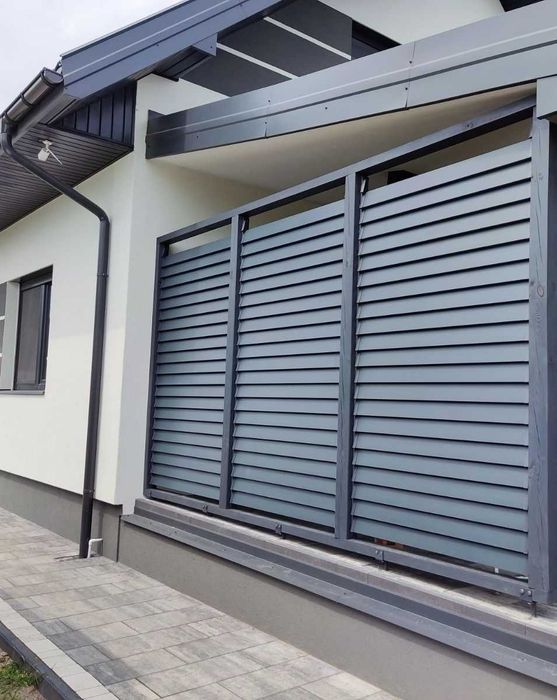 Deska Lamel do żaluzja tarasowe opensystem różne kolory stalowa 0,5 mm