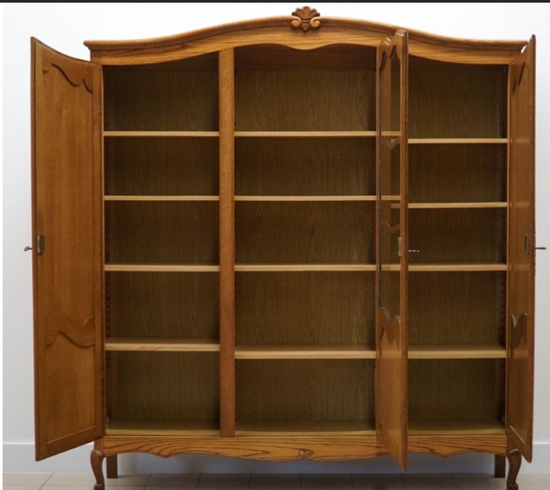 Biblioteczka witryna szafa ludwikowska