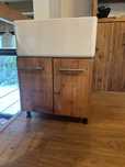 Zlew kuchenny. Belfast kitchen sink. Razem z szafka.