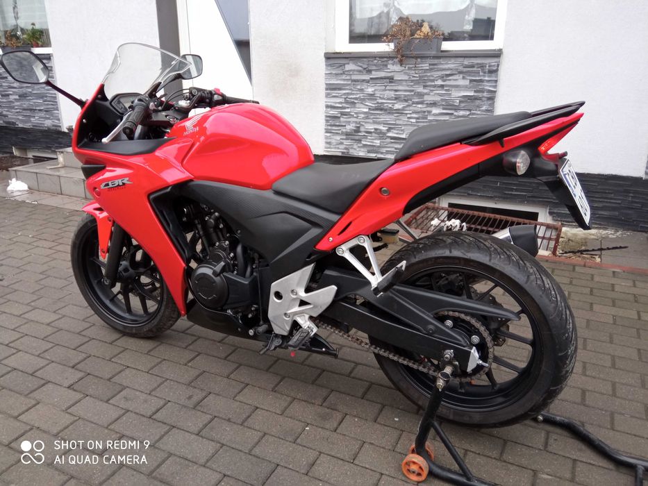 Honda CBR 500r Stan BDB A2, ABS, 2016r, Bardzo zadbana, Oryginał, Raty