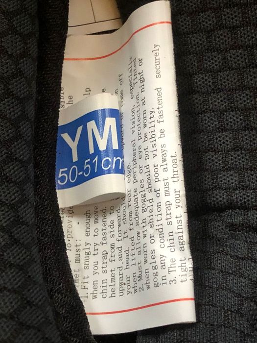 Kask na crossa rozmiar ym