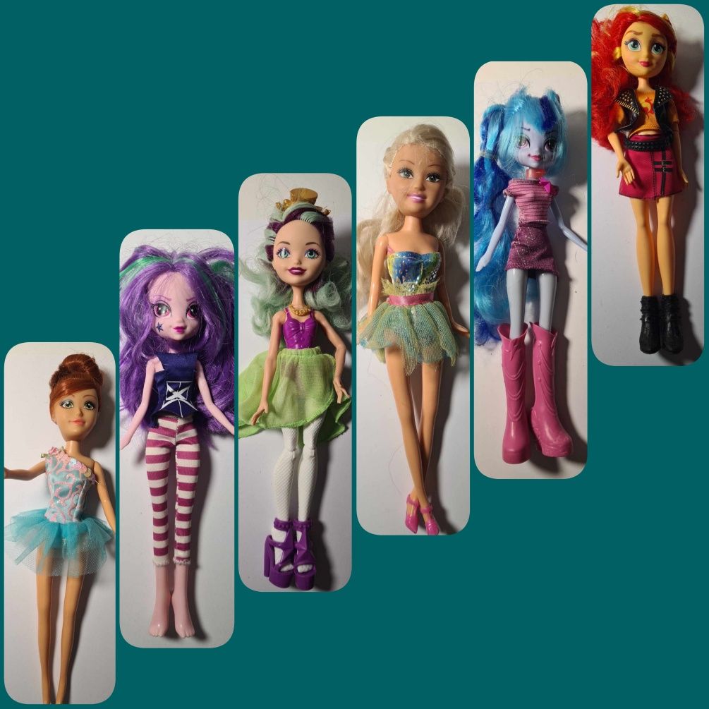 Zestaw 10 lalek Barbie, Disney