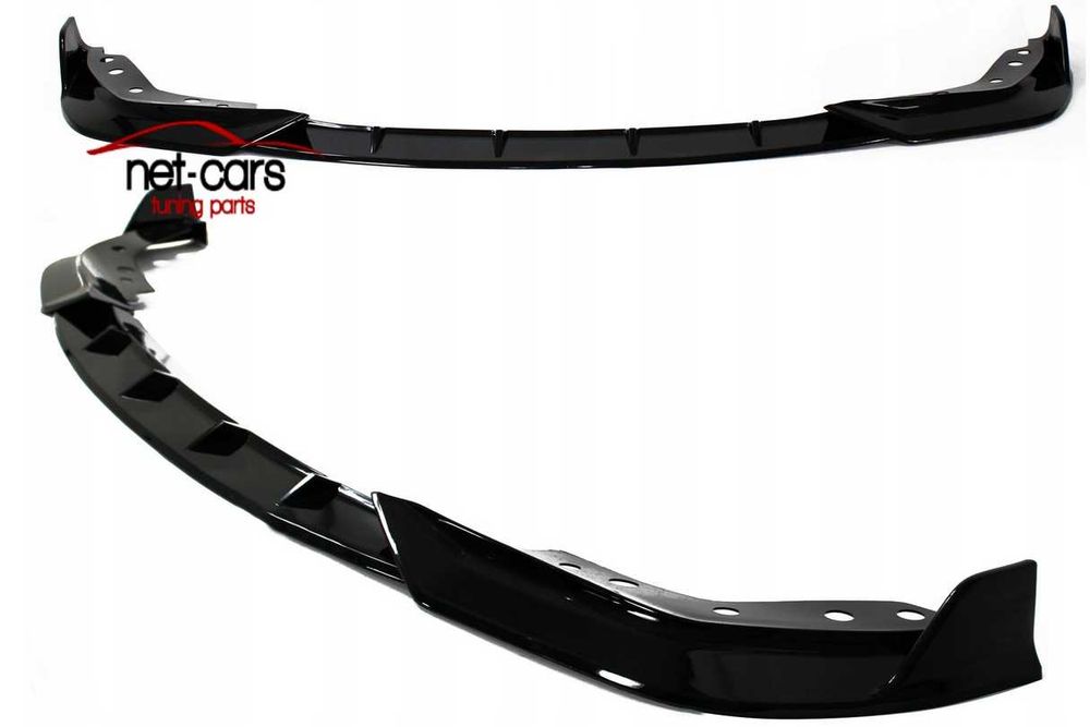Spoiler Dokładka przód BMW G20 G21 MPakiet czarny połysk
