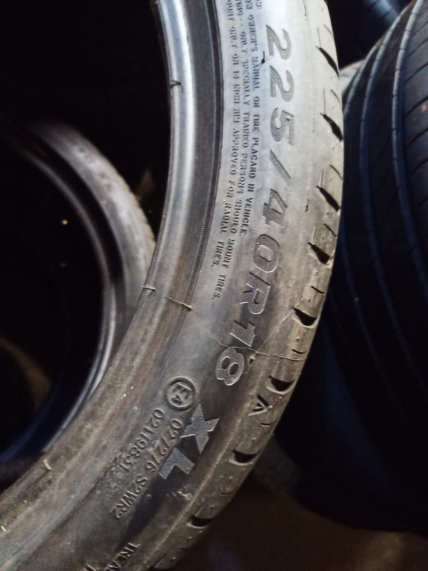 Maxxis 225/40/18 opony letnie demo 2023r.