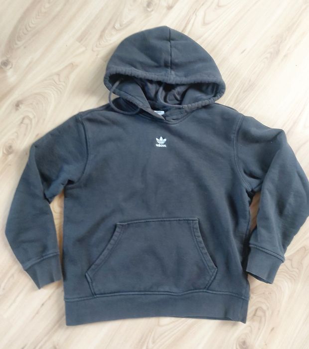 Bluza Adidas S czarna  z kapturem