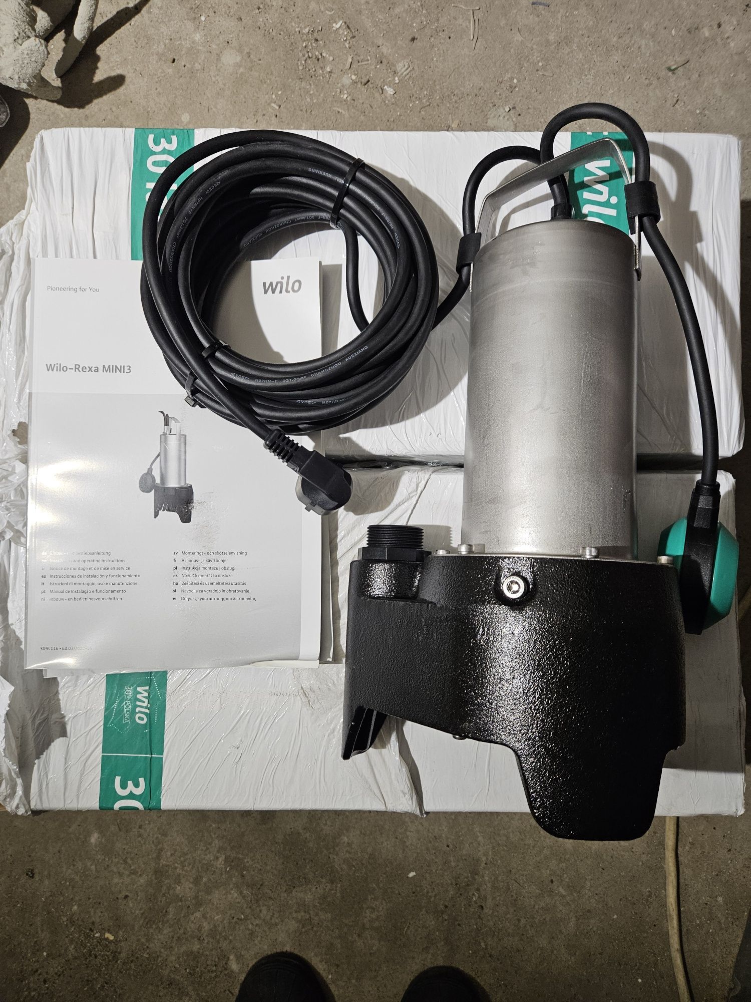 Pompa Wilo Rexa Mini13-V04.09/M05-523/A-10m