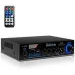 Wzmacniacz stereo HiFi okanemoqi 360W Bluetooth 5.0 z LCD