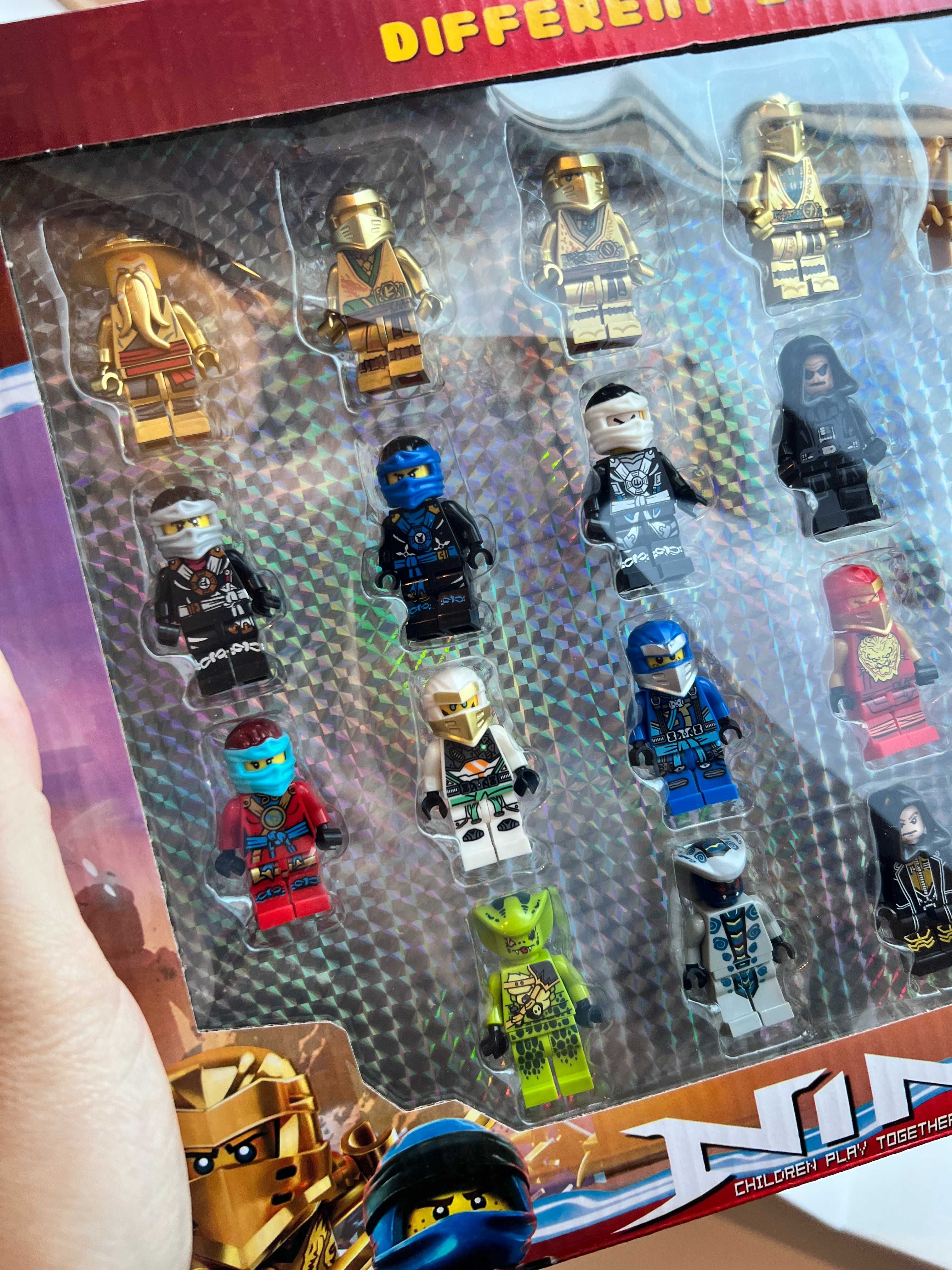 NinjaGo Ninja Go Figurki ludziki klocki nie lego kai lloyd zane jay