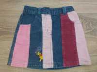 Модная джинсовая юбка от disney на 1.5 - 2 года
