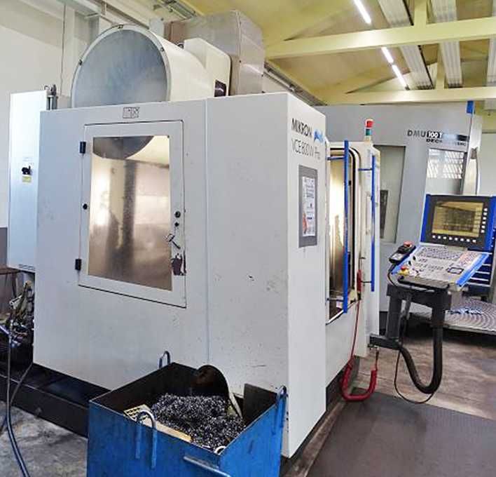 Frezarka CNC MIKRON model VMC800