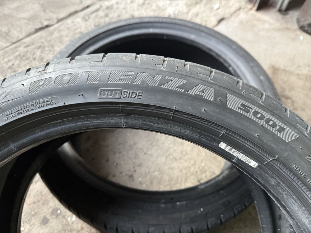 4x Bridgestone Potenza S001 225/40/18 2x6mm 2x5mm Wysylka