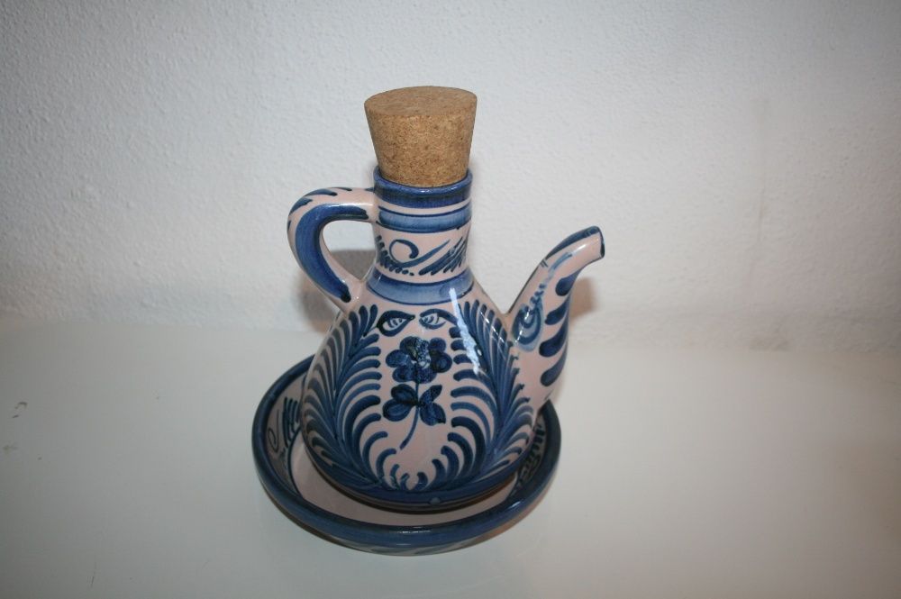 Cântaro c/ prato, cerâmica andaluza, de Granada, (1997)
