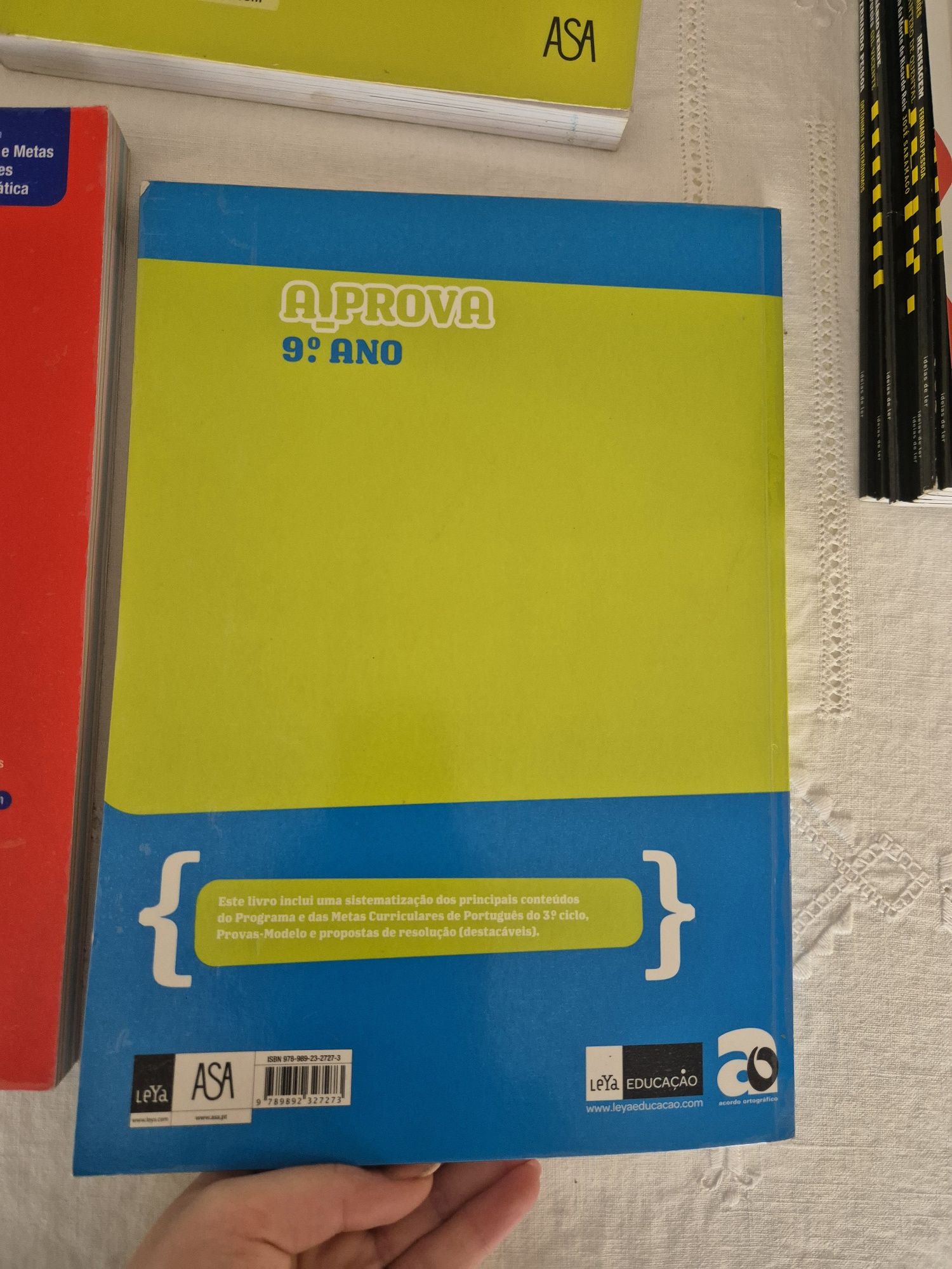 Livros de Preparação para Prova Final 9°ano