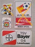 Autocolantes futebol internacional (anos 80)