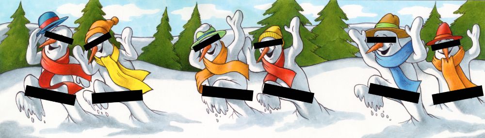 Desenho Ilustração Cartoon Banda Desenhada PaiNatal Bonecos Neve Lapis