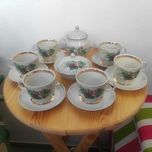 Чайный сервиз на 6 персон СССР, Полонное, Малина