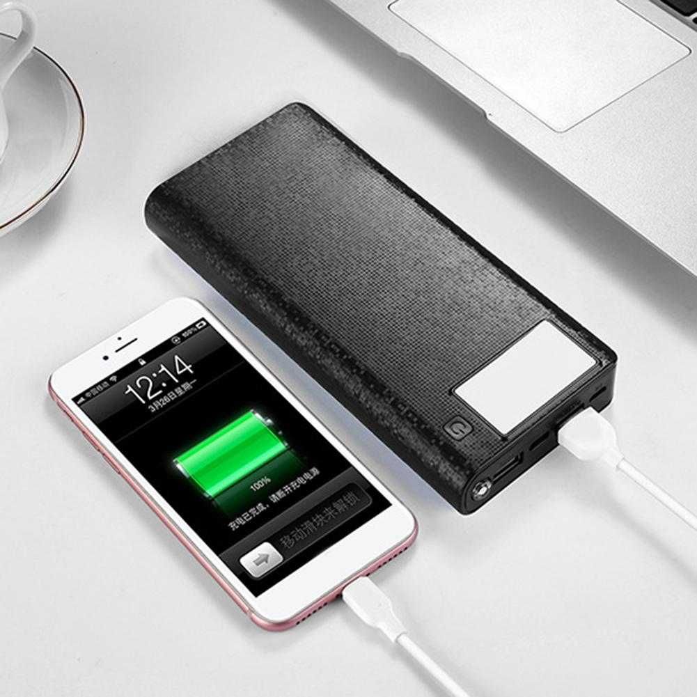 Корпус, бокс для 8 шт АКБ типа18650 Power Bank, повербанк, PowerBox