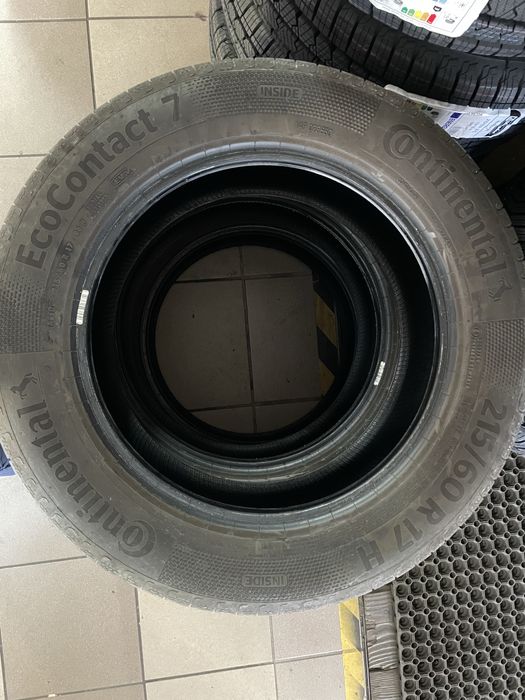 Continental EcoContact 215/60 R17 praktycznie NOWE Cena za Komplet