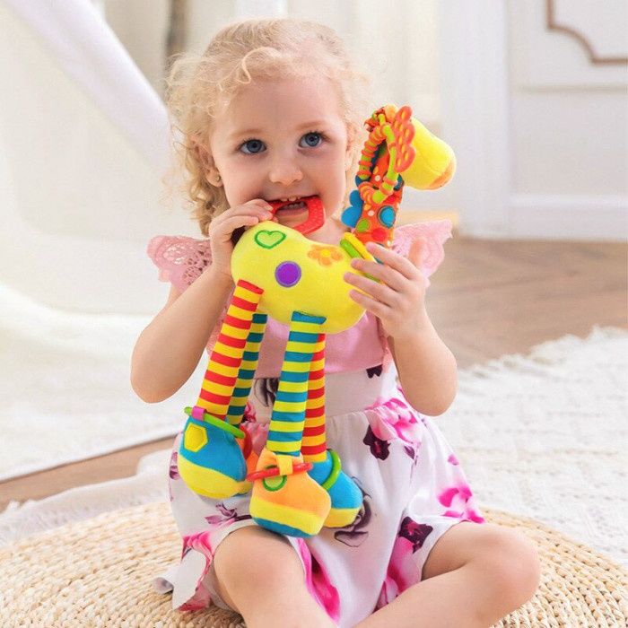 Мягкая игрушка-подвеска Baby Team Жираф