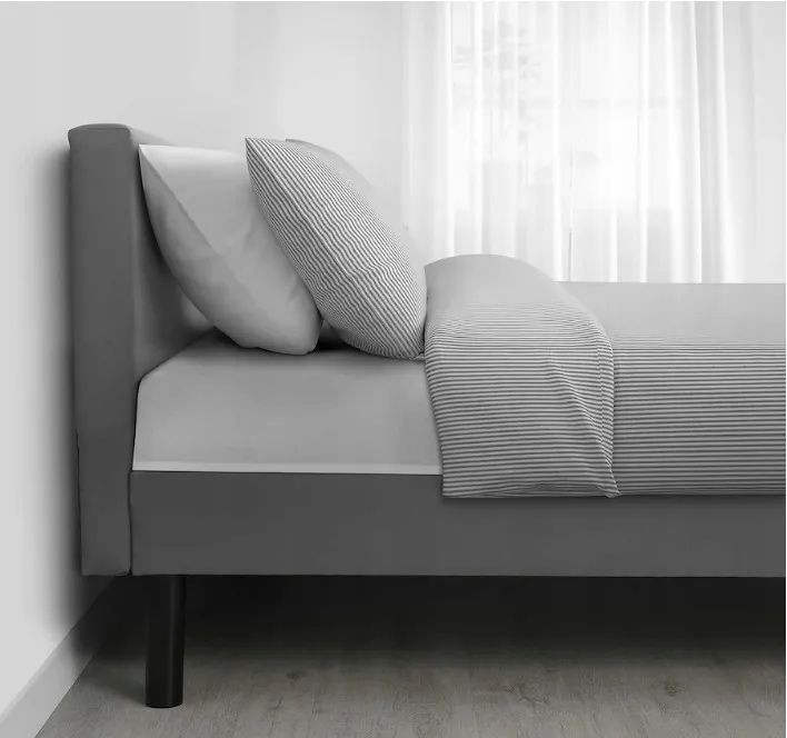 IKEA SVELGEN Łóżko pojedyncze 90x200 Szare (3 szt. dostępne)