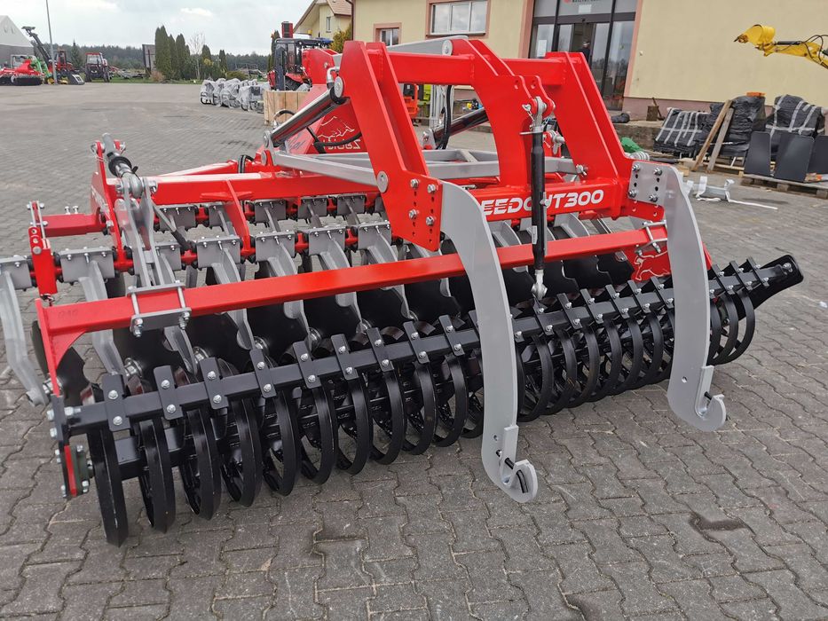 Agregat talerzowy brona ZABIEL hydropak SOLIDNA MOCNA DOSTAWA 3m