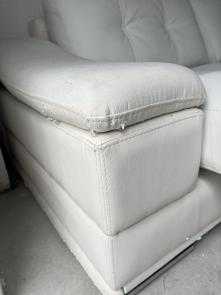 Sofa branco napa