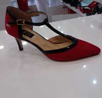 Sapatos Cavalinho (vermelho, tamanho 38)