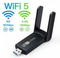 Adapter WiFi USB 3.0 bezprzew. 2.4 /5 Ghz 1300mb/s