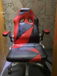 Cadeira gamer vermelha
