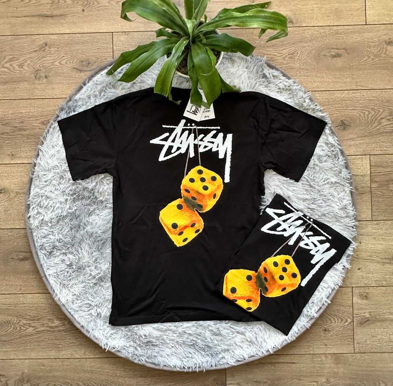 BIG Logo — Футболка новая Stussy 8 Ball — XS S M L XL — Стусси
