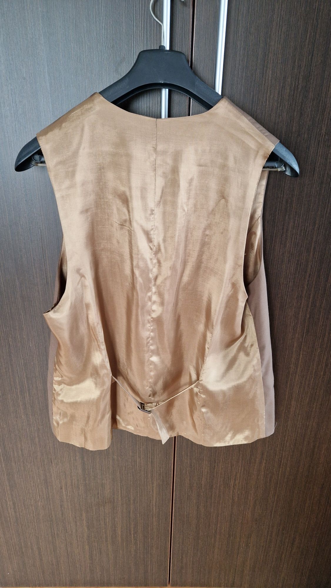 Sunset suits 3- częściowy wełniany garnitur XL 188/112/98 gratis krawa