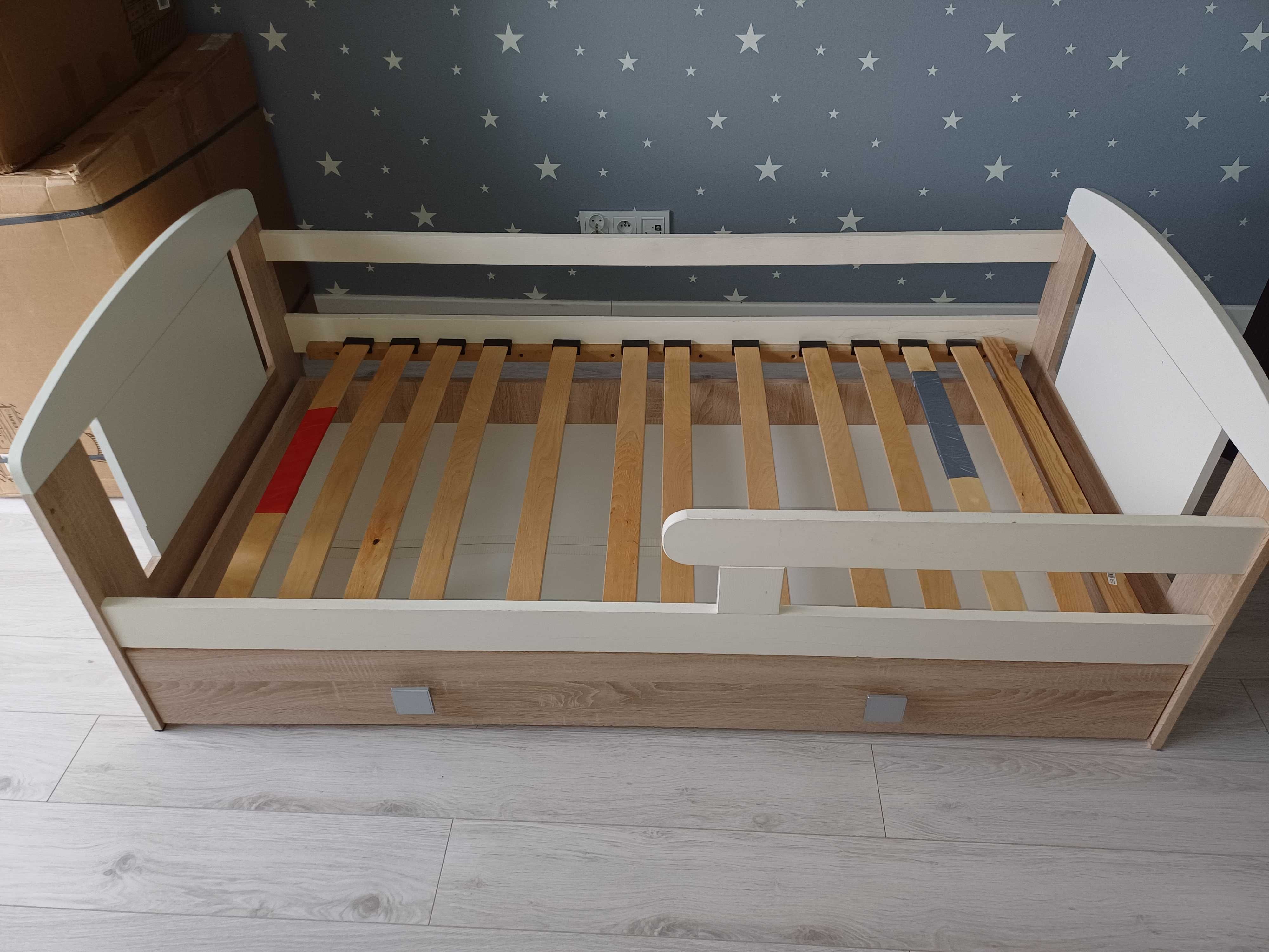 Łóżko dziecięce 160x80 z szufladą, bez materaca
