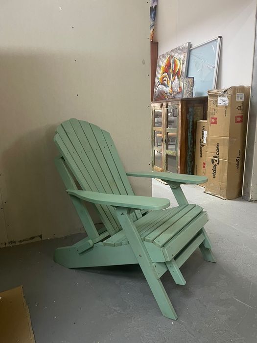 Krzesło leżak ogrodowe drewno Nowe